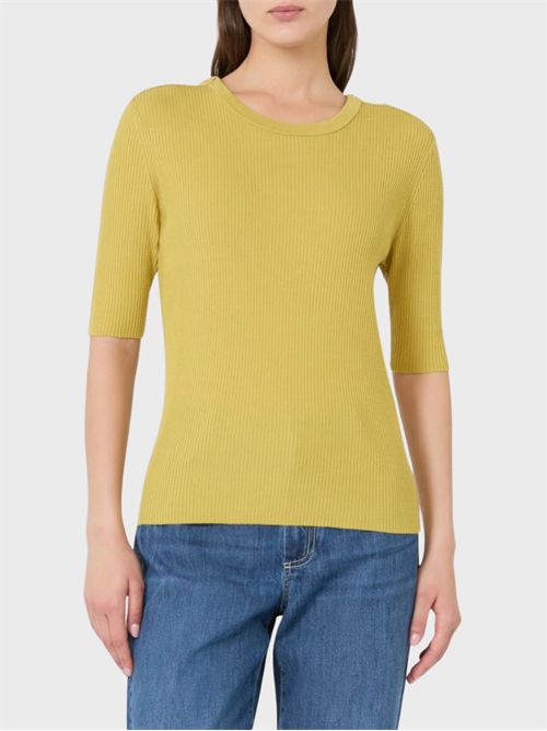 Ribbed pure wool knit with jewel buttons S' MAX MARA | 2629366081600009